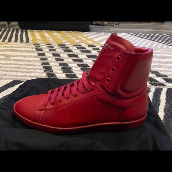 Almost new Saint Laurent sneakers. These are Authentic. - Picture 2 of 9
